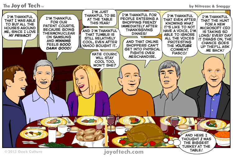 A Techie ThanksGiving